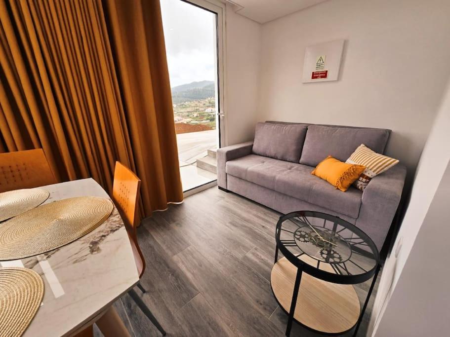 Brand New Private Modern Apartment With Patio And Sea View Calheta  Eksteriør bilde